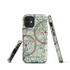 Russ Airport (OI82) VFR Sectional  Tough iPhone Case