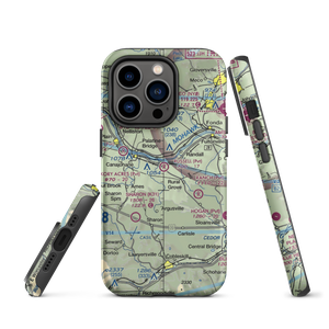 Russell Airport (NY51) VFR Sectional  Tough iPhone Case