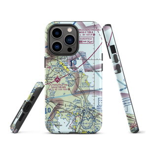 Russell Mill Pond Seaplane Base (MA78) VFR Sectional  Tough iPhone Case