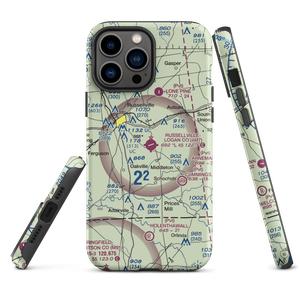 Russellville Logan County Airport (4M7) VFR Sectional  Tough iPhone Case