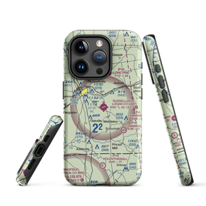 Russellville Logan County Airport (4M7) VFR Sectional  Tough iPhone Case