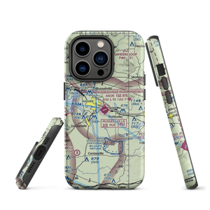 Russellville Regional Airport (RUE) VFR Sectional  Tough iPhone Case