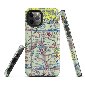 Rust Airstrip (3RU) VFR Sectional  Tough iPhone Case