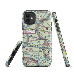 Rust's Landing Airport (II95) VFR Sectional  Tough iPhone Case