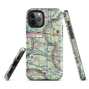 Rust's Landing Airport (II95) VFR Sectional  Tough iPhone Case