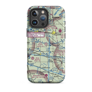 Rust's Landing Airport (II95) VFR Sectional  Tough iPhone Case