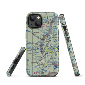 Ruth Field (WV28) VFR Sectional  Tough iPhone Case