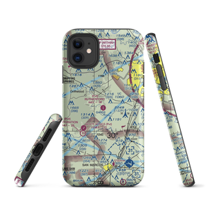 Rutherford Ranch Airport (85TX) VFR Sectional  Tough iPhone Case