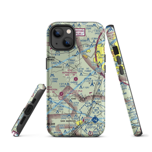 Rutherford Ranch Airport (85TX) VFR Sectional  Tough iPhone Case