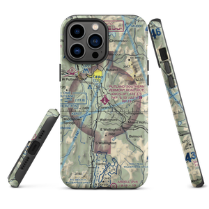 Rutland - Southern Vermont Regional Airport (RUT) VFR Sectional  Tough iPhone Case