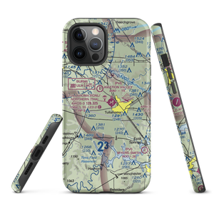 Rutledge Field (TN38) VFR Sectional  Tough iPhone Case