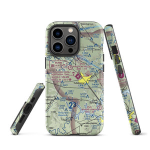 Rutledge Field (TN38) VFR Sectional  Tough iPhone Case