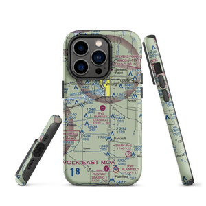 Rwnway Leasing Inc Nr 2 Airport (8WI3) VFR Sectional  Tough iPhone Case