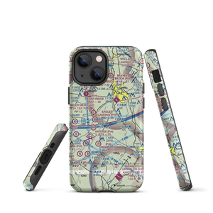 S & S Landing Strip (8GA6) VFR Sectional  Tough iPhone Case