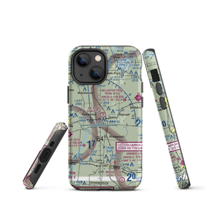 S and S Field (1OH1) VFR Sectional  Tough iPhone Case