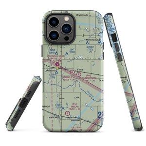 Sabbe Brothers Landing Strip (NA38) VFR Sectional  Tough iPhone Case