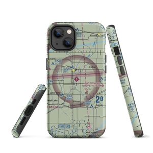 Sac City Municipal Airport (SKI) VFR Sectional  Tough iPhone Case