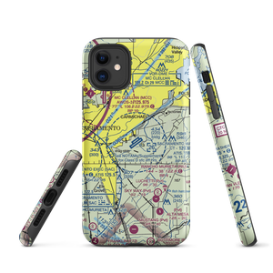 Sacramento Mather Airport (MHR) VFR Sectional  Tough iPhone Case