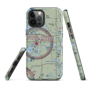Safe Air Seaplane Base (MY83) VFR Sectional  Tough iPhone Case