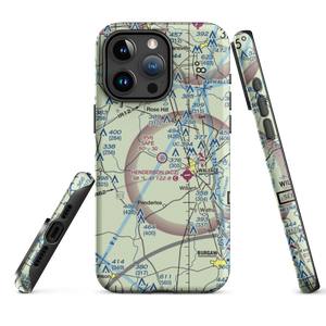 Safe Field (NC48) VFR Sectional  Tough iPhone Case