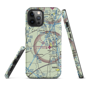 Safe Field (NC48) VFR Sectional  Tough iPhone Case