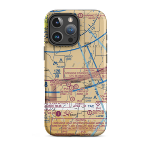 Safer Airport (2CD6) VFR Sectional  Tough iPhone Case