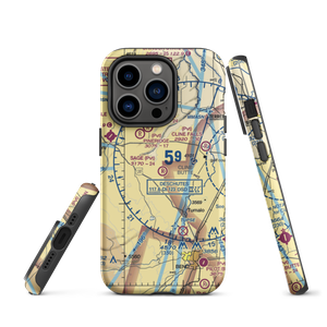 Sage Ranch Airport (OG15) VFR Sectional  Tough iPhone Case