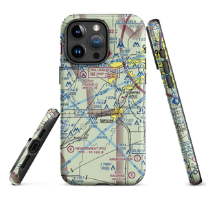 Sahoma Lake Airport (03OK) VFR Sectional  Tough iPhone Case