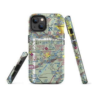 Salem Airpark Inc Airport (38D) VFR Sectional  Tough iPhone Case