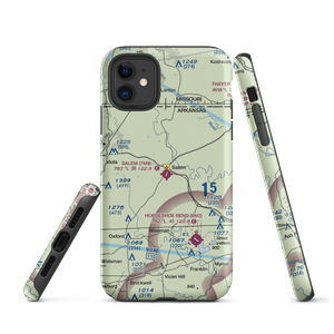 Salem Airport (7M9) VFR Sectional  Tough iPhone Case