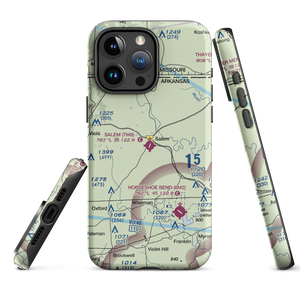 Salem Airport (7M9) VFR Sectional  Tough iPhone Case