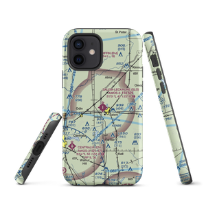 Salem Leckrone Airport (SLO) VFR Sectional  Tough iPhone Case