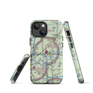Salem Leckrone Airport (SLO) VFR Sectional  Tough iPhone Case