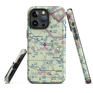 Salem Municipal Airport (I83) VFR Sectional  Tough iPhone Case