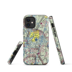 Salem Municipal Airport/McNary Field (SLE) VFR Sectional  Tough iPhone Case