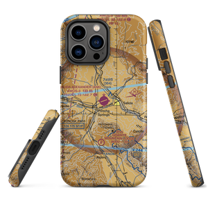 Salida Airport Harriett Alexander Field (ANK) VFR Sectional  Tough iPhone Case