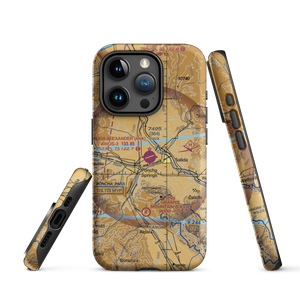 Salida Airport Harriett Alexander Field (ANK) VFR Sectional  Tough iPhone Case