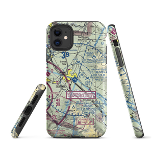 Salinas Municipal Airport (SNS) VFR Sectional  Tough iPhone Case