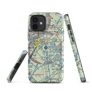 Salisbury Ocean City Wicomico Regional Airport (SBY) VFR Sectional  Tough iPhone Case