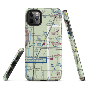 Sally Wofford Airport (8M2) VFR Sectional  Tough iPhone Case