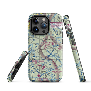 Salmon River Airfield (9B8) VFR Sectional  Tough iPhone Case