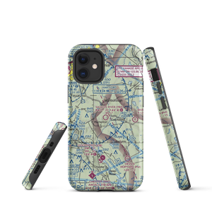 Salmon River Airfield (9B8) VFR Sectional  Tough iPhone Case