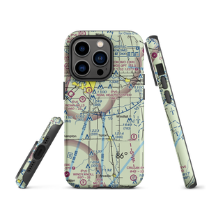 Salsbery Airport (II70) VFR Sectional  Tough iPhone Case