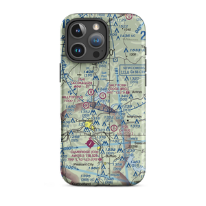 Salt Fork Lodge Heliport (08G) VFR Sectional  Tough iPhone Case