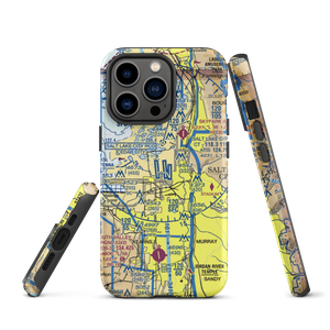 Salt Lake City International Airport (SLC) VFR Sectional  Tough iPhone Case