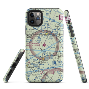 Saluda County Airport (6J4) VFR Sectional  Tough iPhone Case