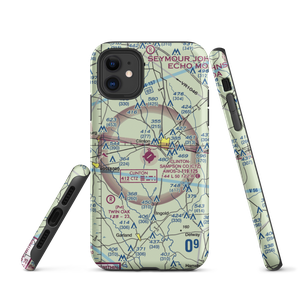 Sampson County Airport (CTZ) VFR Sectional  Tough iPhone Case