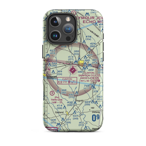 Sampson County Airport (CTZ) VFR Sectional  Tough iPhone Case