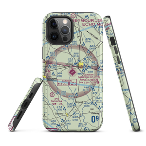 Sampson County Airport (CTZ) VFR Sectional  Tough iPhone Case