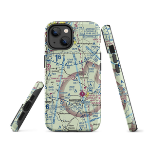 Samuels Springs Airport (59KY) VFR Sectional  Tough iPhone Case